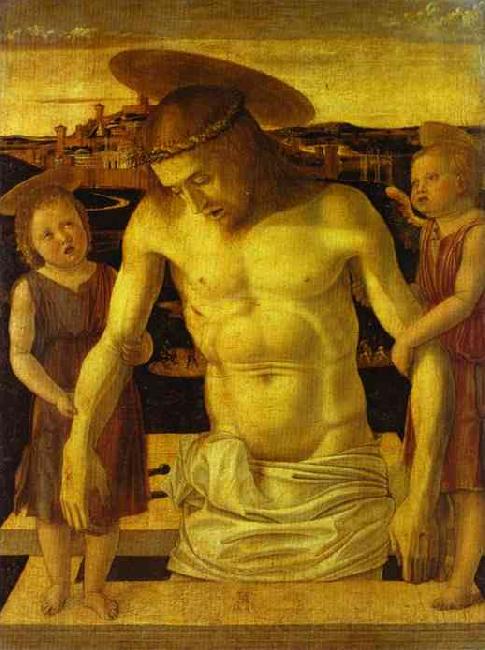 Giovanni Bellini Dead Christ Supported by Angels France oil painting art